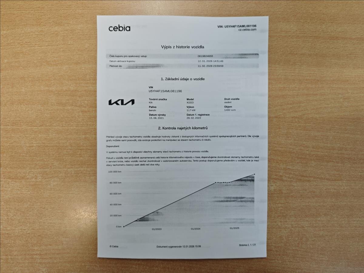 KIA XCeed SUV / Terénní 1,5 l 118 kw