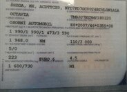 Škoda Octavia Kombi 2,0 l 110 kw