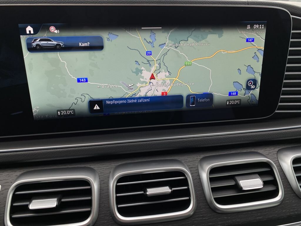 Mercedes-Benz GLE SUV / Terénní 3,0 l 285 kw