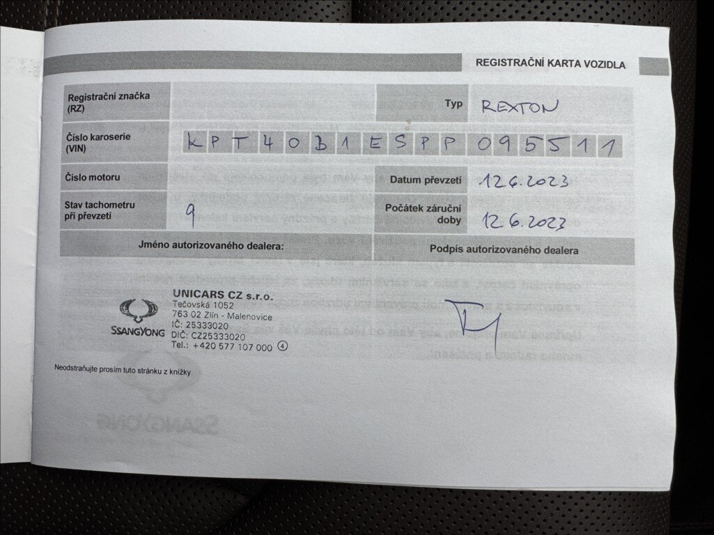 SsangYong Rexton SUV 2,2 l 148 kw