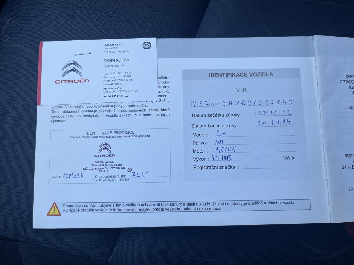 Citroën C4 Hatchback 1,6 l 84 kw