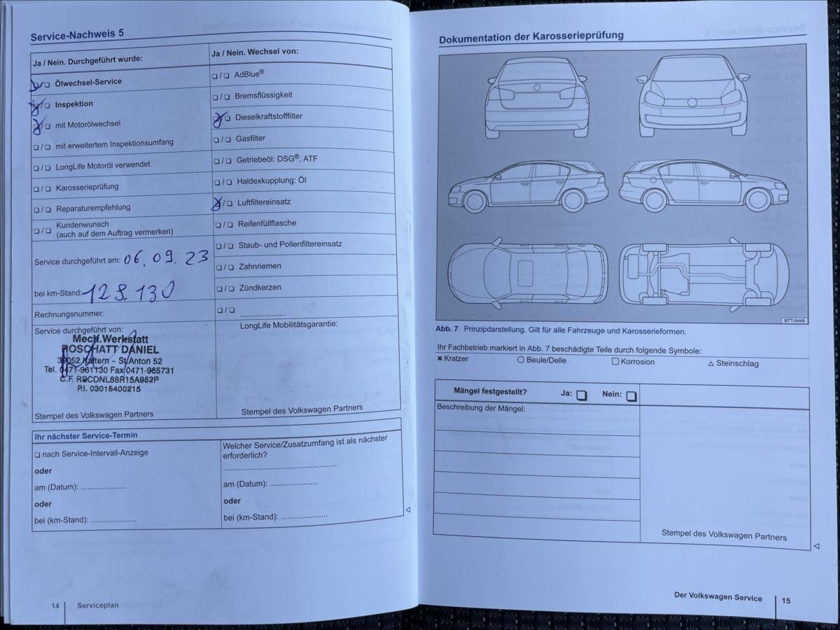Volkswagen Touran MPV 1,6 l 77 kw