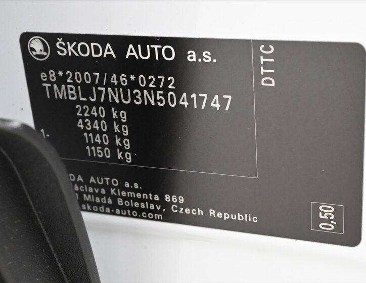 Škoda Karoq SUV / Terénní 2,0 l 110 kw
