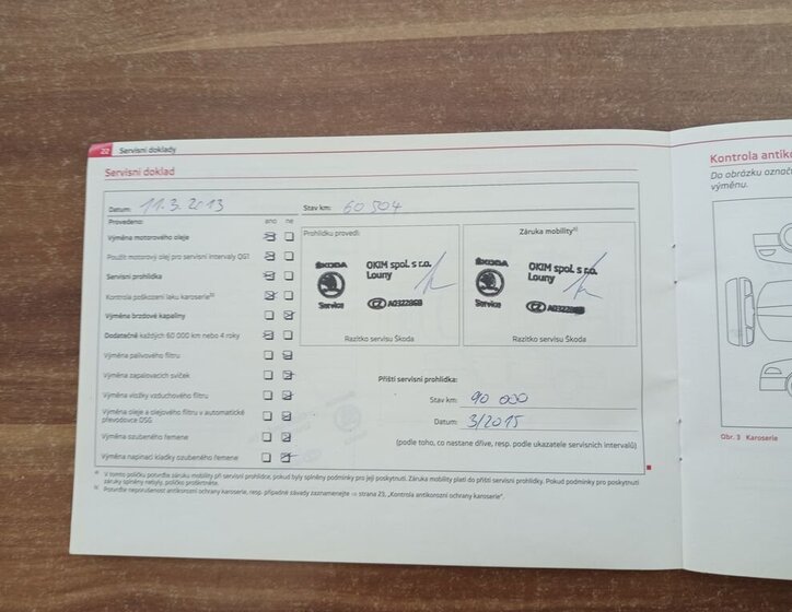 Škoda Octavia Sedan / Limuzína 1,6 l 77 kw