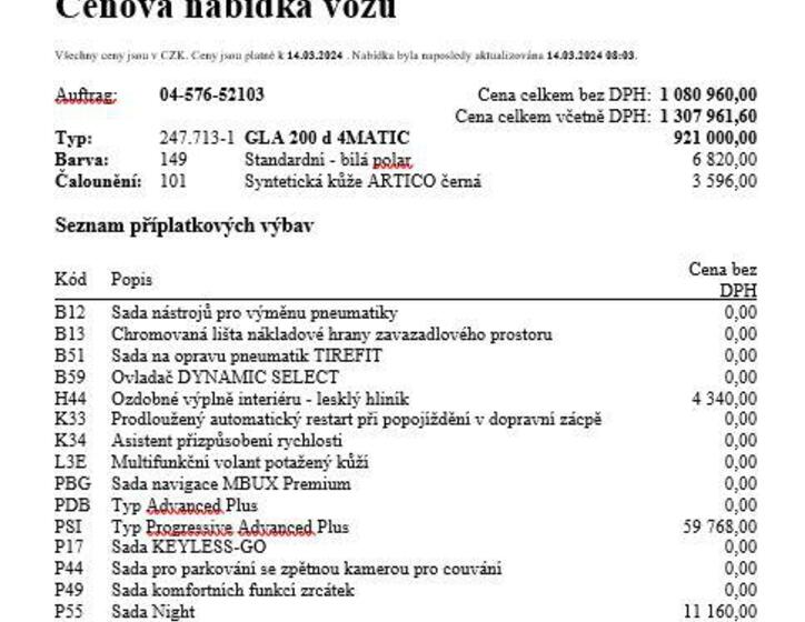 Mercedes-Benz GLA 20