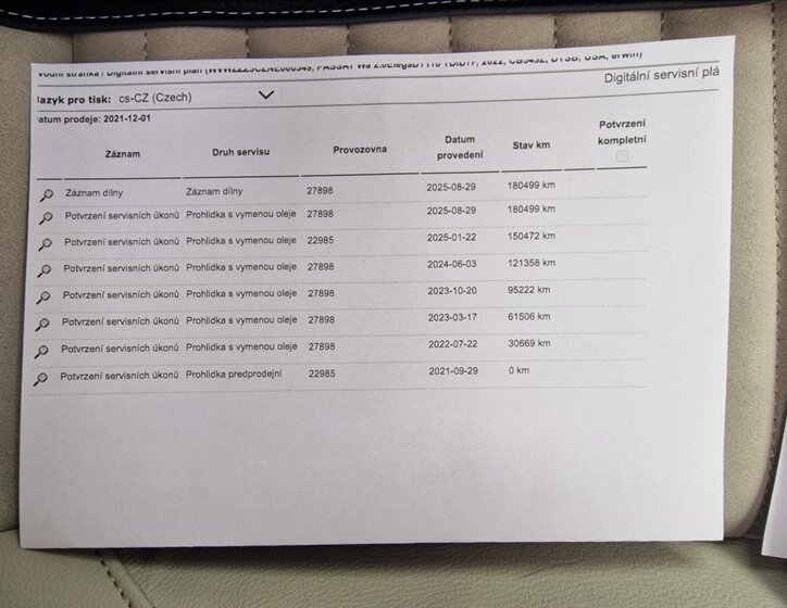 Volkswagen Passat Kombi 2,0 l 110 kw