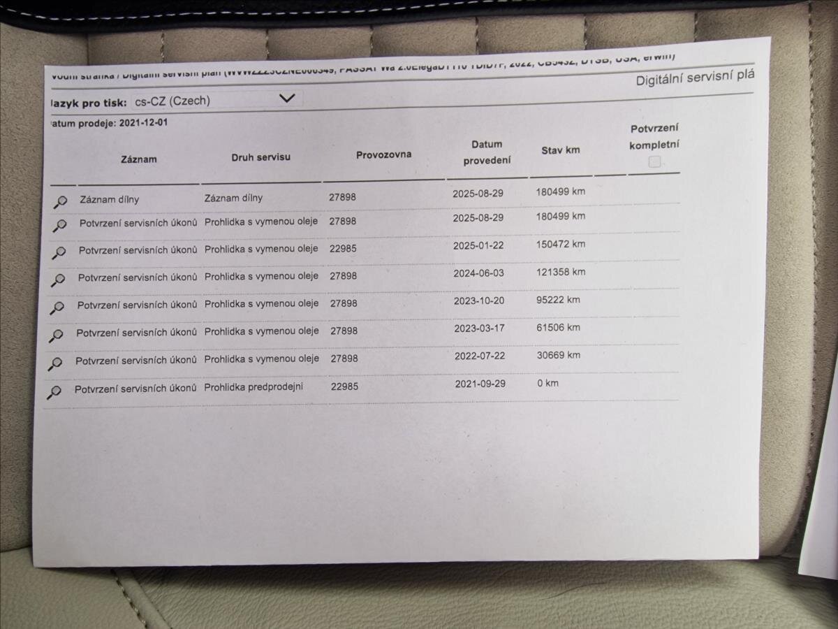 Volkswagen Passat Kombi 2,0 l 110 kw
