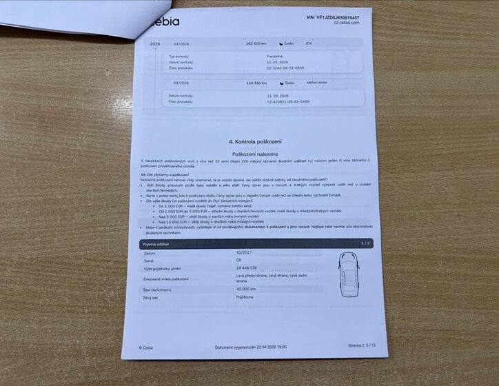 Renault Scénic Hatchback 1,2 l 97 kw