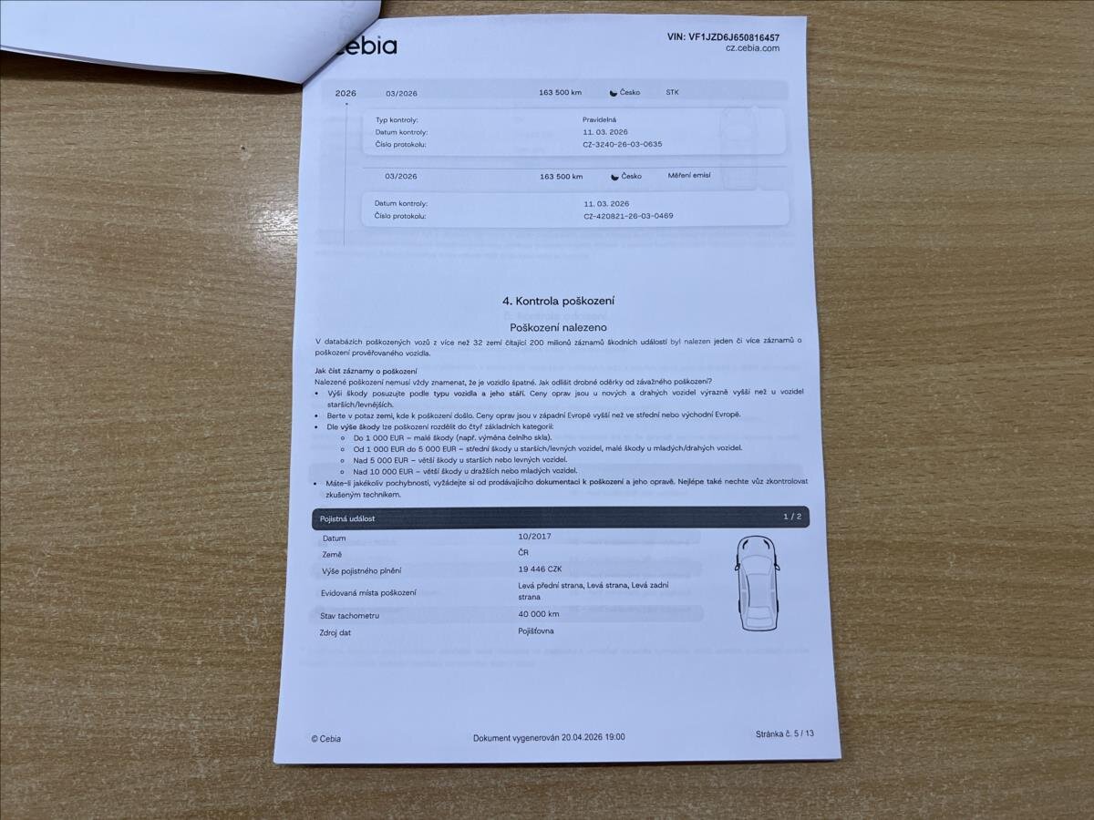 Renault Scénic Hatchback 1,2 l 97 kw