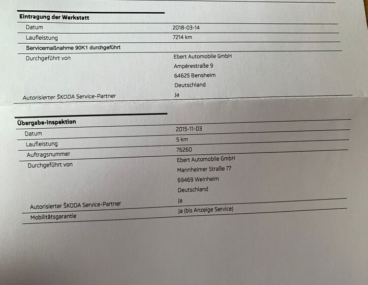 Škoda Octavia Kombi 1,6 l 81 kw
