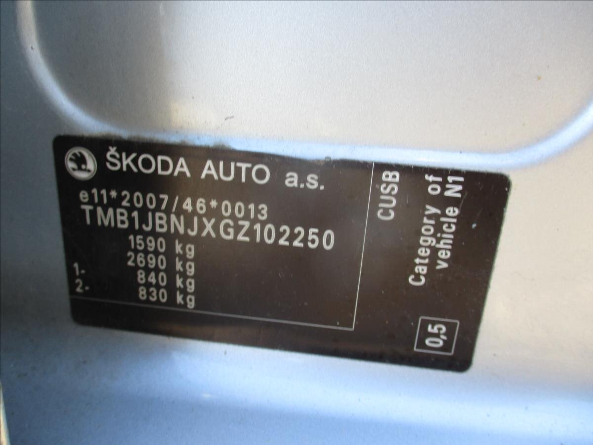 Škoda Fabia Kombi 1,4 l 66 kw