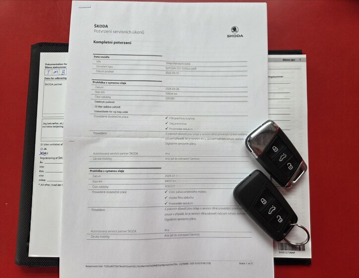 Škoda Superb Kombi 2,0 l 110 kw