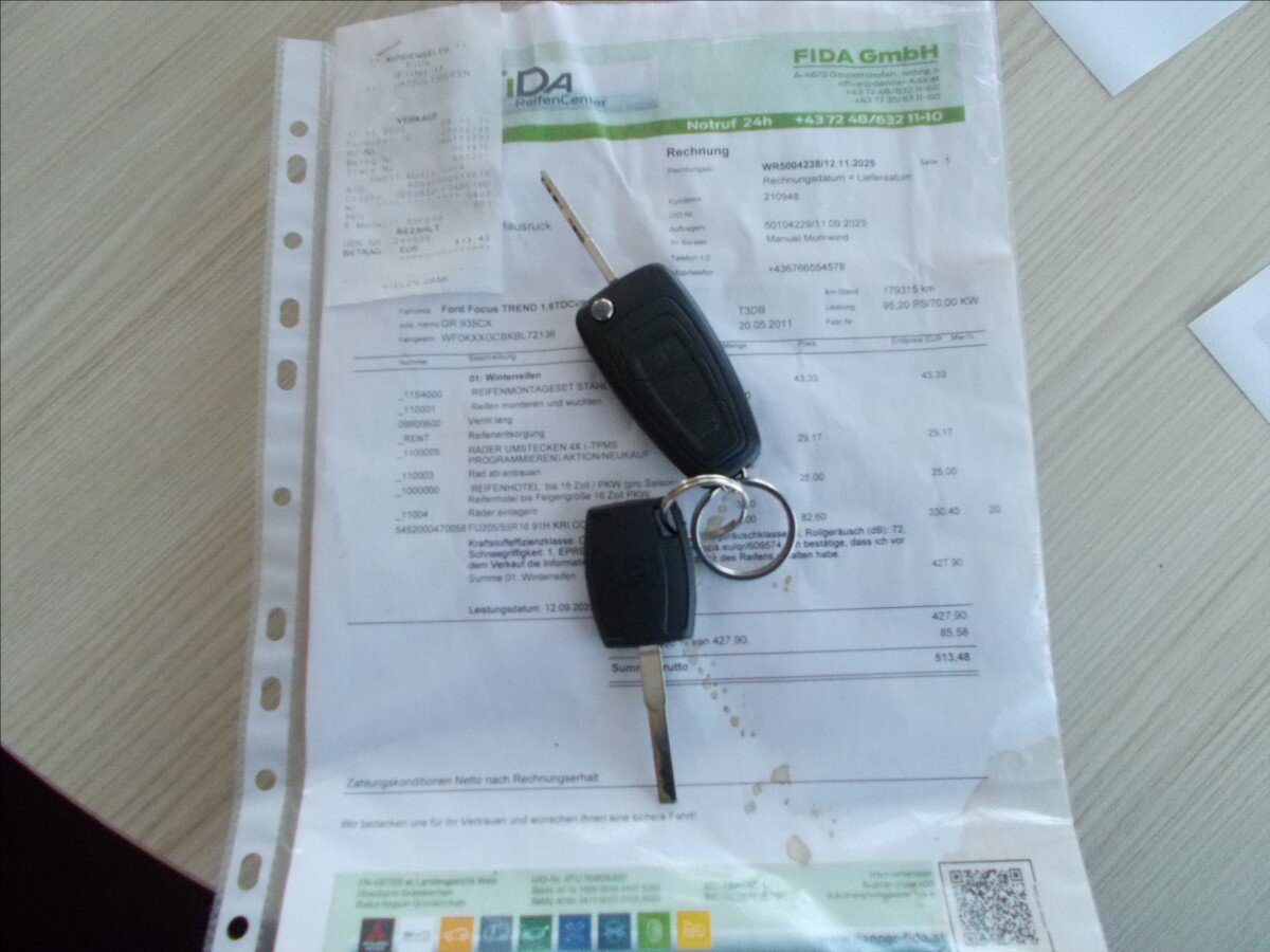 Ford Focus Hatchback 1,6 l 70 kw