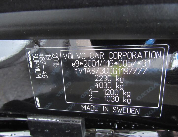 Volvo S80 Sedan / Limuzína 2,0 l 133 kw