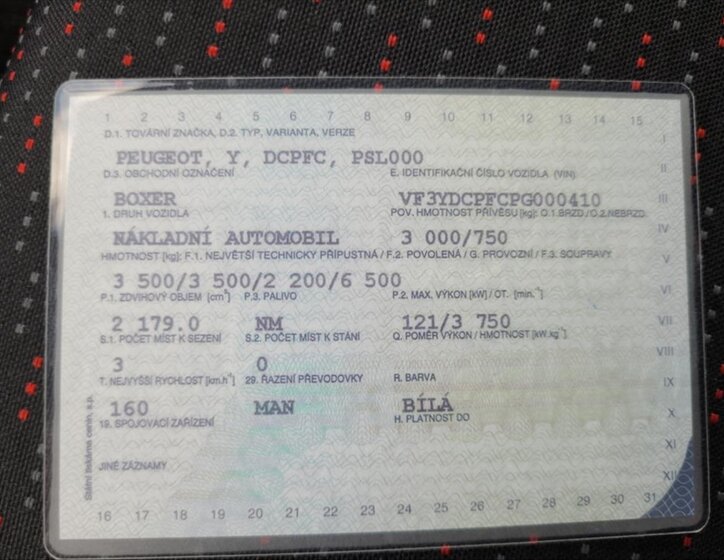 Peugeot Boxer Skříň 2,2 l 121 kw