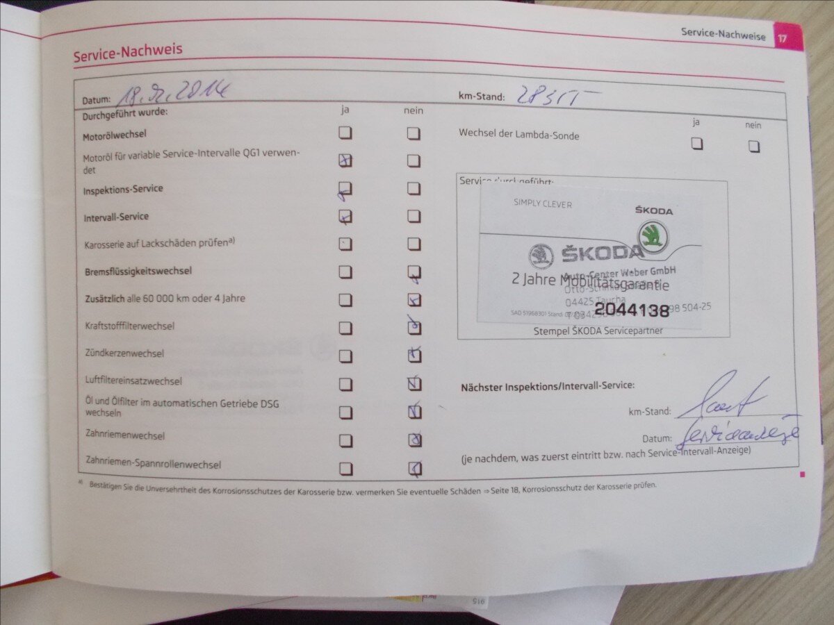 Škoda Fabia Kombi 1,4 l 63 kw