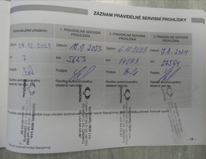 SsangYong Korando SUV / Terénní 1,5 l 120 kw