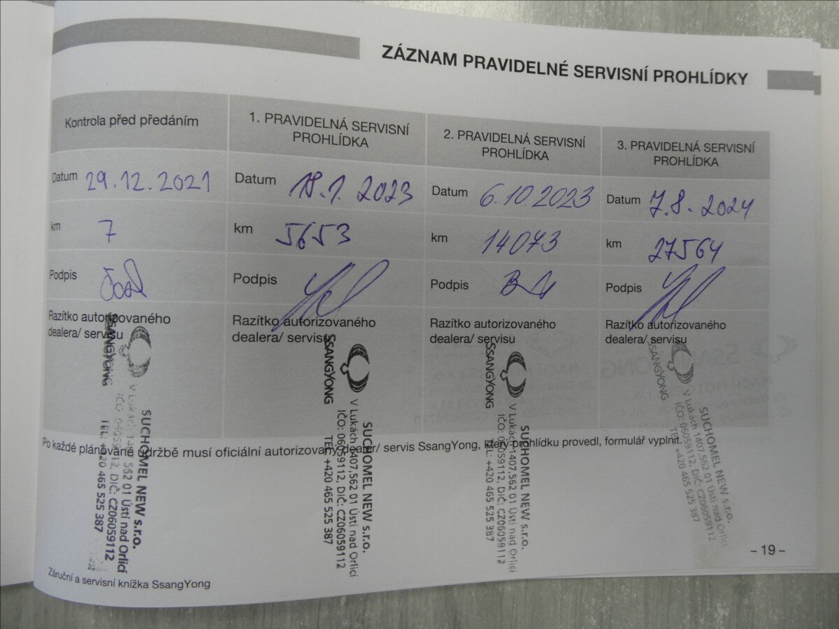 SsangYong Korando SUV / Terénní 1,5 l 120 kw