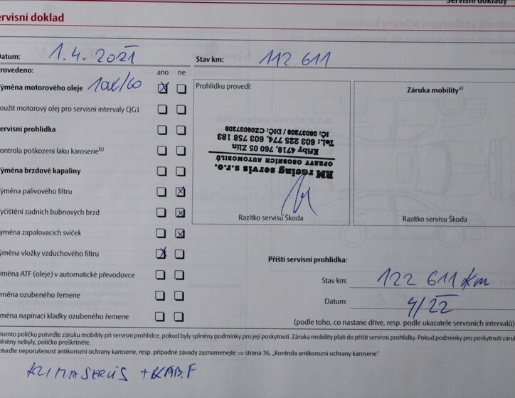 Škoda Roomster MPV 1,2 l 63 kw