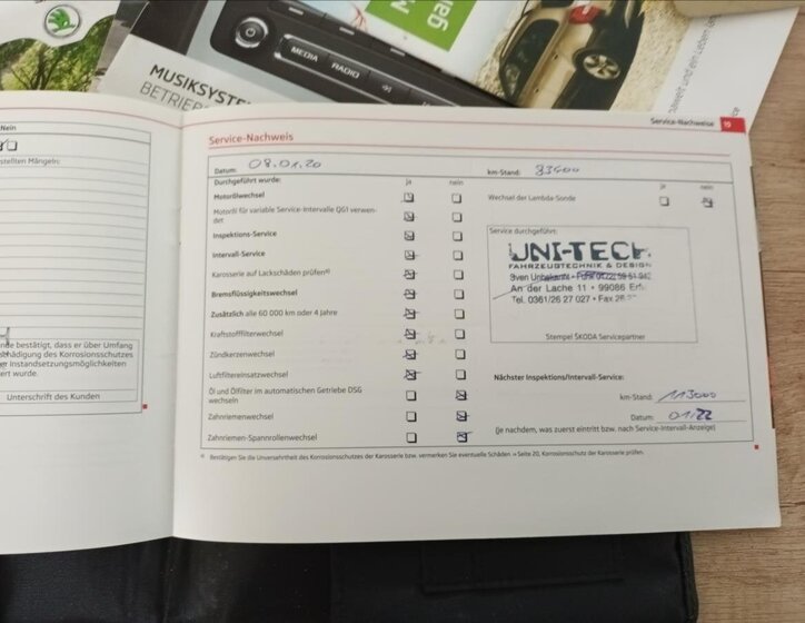 Škoda Fabia Kombi 1,2 l 51 kw