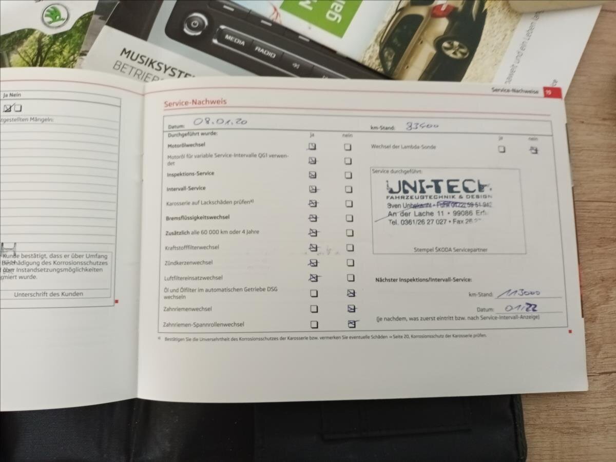 Škoda Fabia Kombi 1,2 l 51 kw