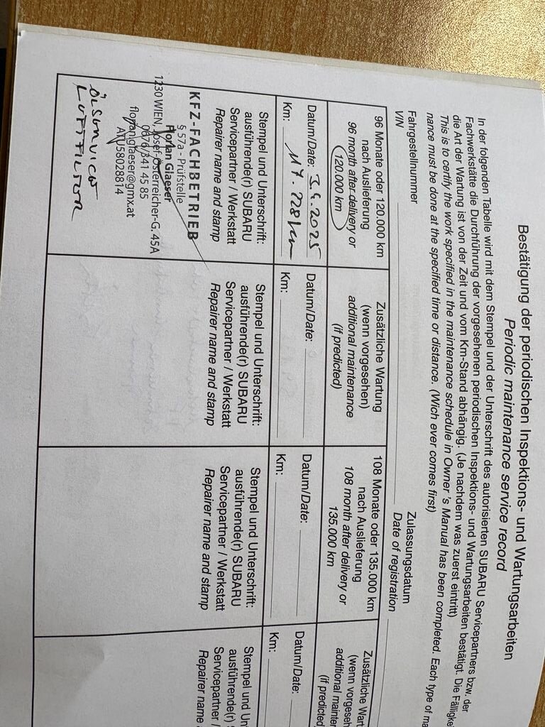 Subaru Impreza Kombi 1,5 l 77 kw