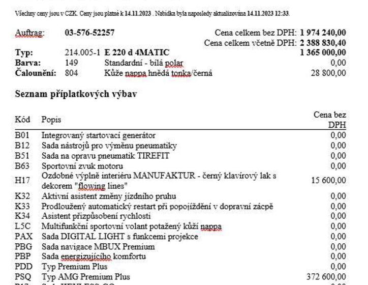 Mercedes-Benz Třídy E 28