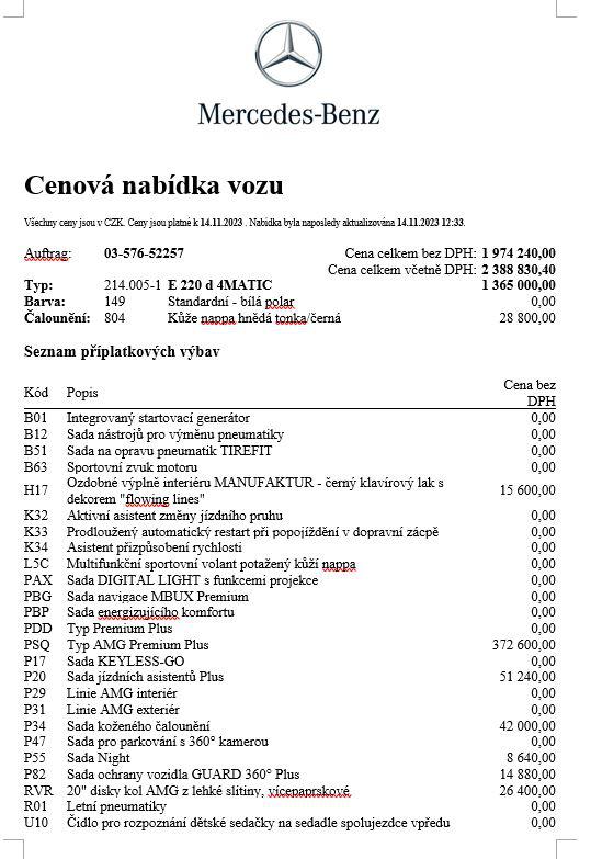 Mercedes-Benz Třídy E