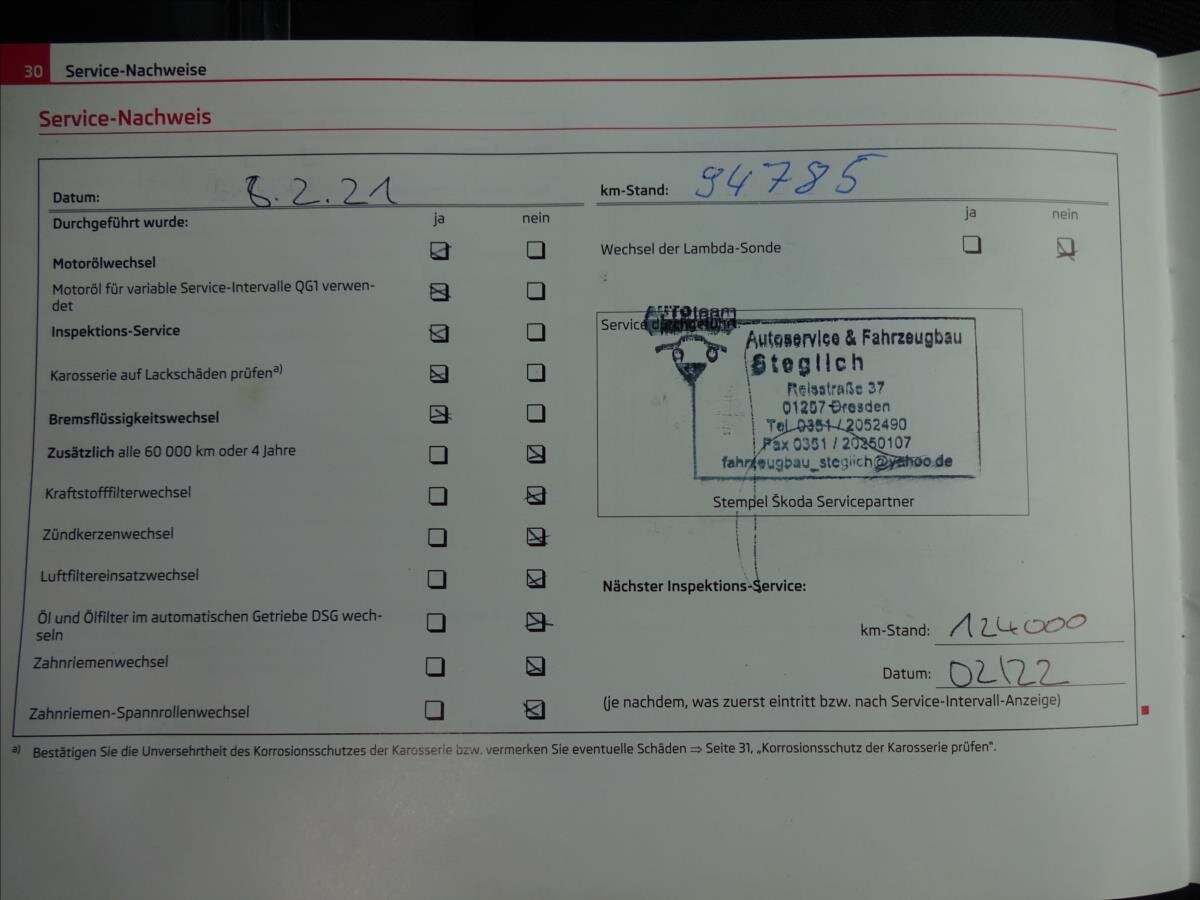 Škoda Octavia Kombi 1,8 l 112 kw