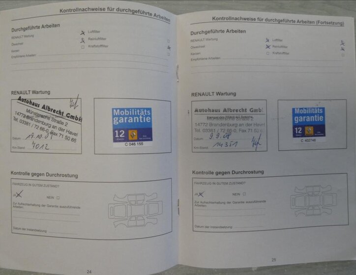 Renault Mégane Kabriolet 1,6 l 82 kw