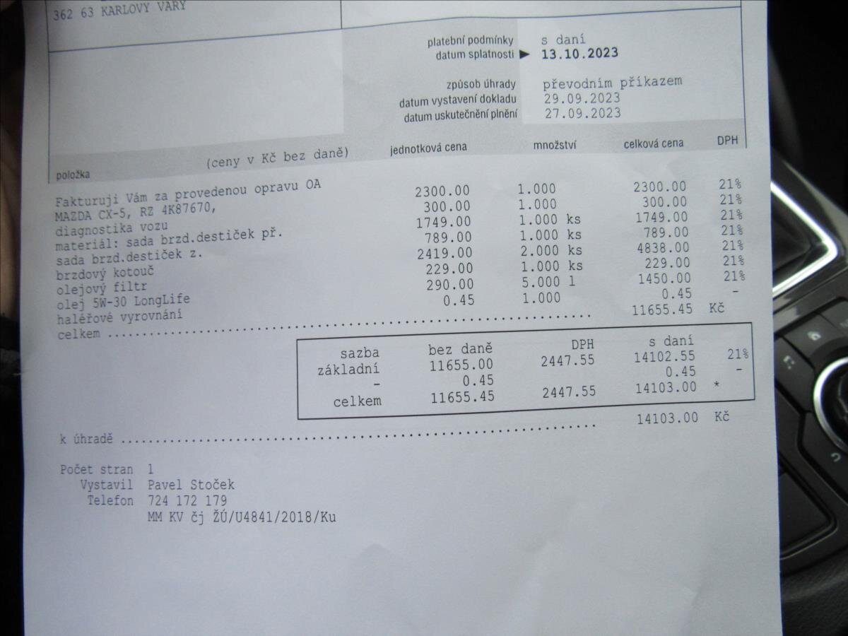 Mazda CX-5 SUV / Terénní 2,2 l 129 kw