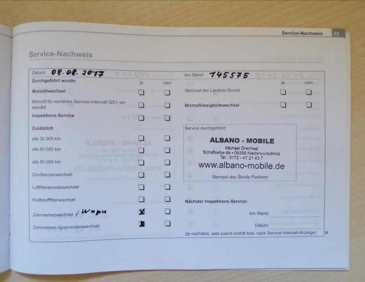 Škoda Octavia Kombi 1,9 l 81 kw