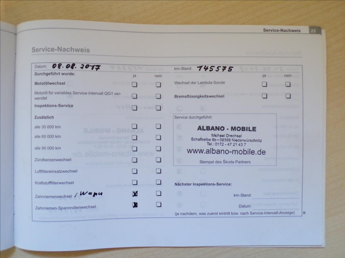 Škoda Octavia Kombi 1,9 l 81 kw