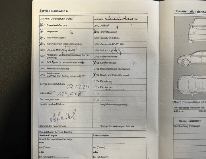 Volkswagen Touran Kombi 1,2 l 77 kw