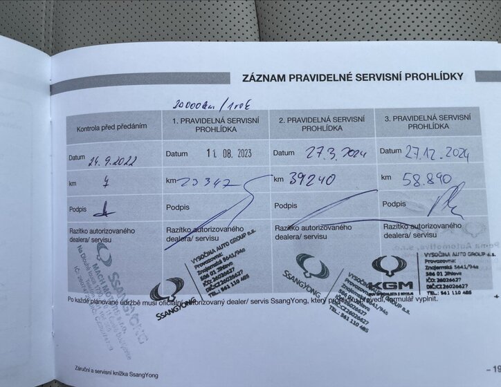 SsangYong Rexton Kombi 2,2 l 148 kw