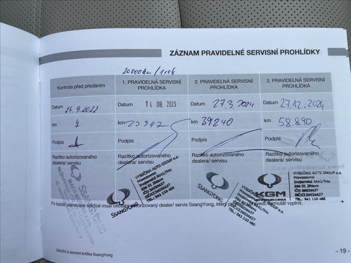 SsangYong Rexton Kombi 2,2 l 148 kw