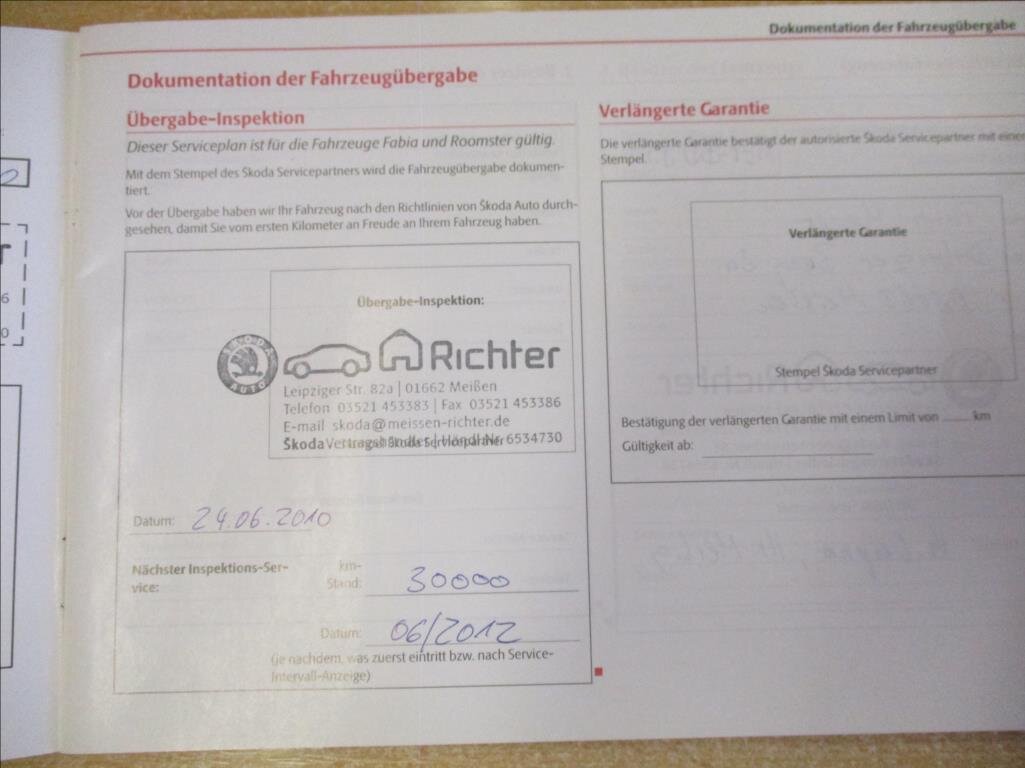 Škoda Fabia Kombi 1,2 l 77 kw