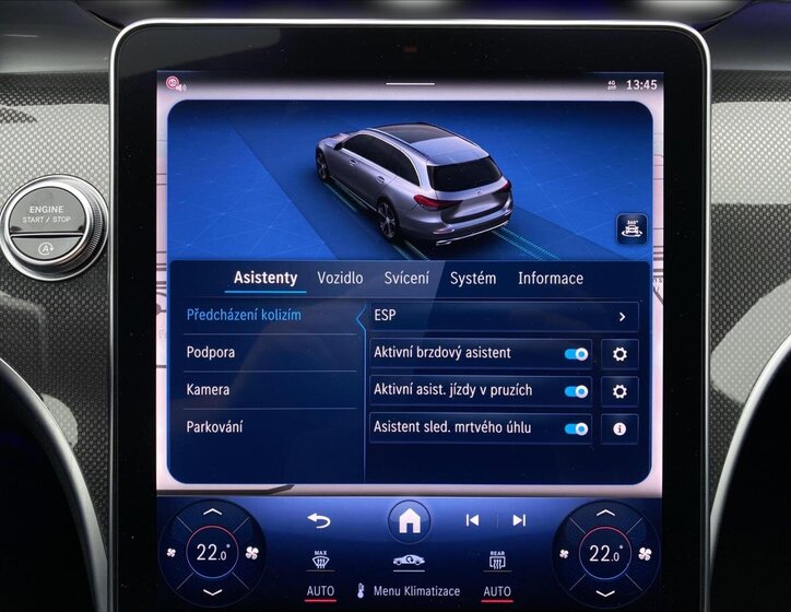 Mercedes-Benz Třídy C Kombi 2,0 l 147 kw