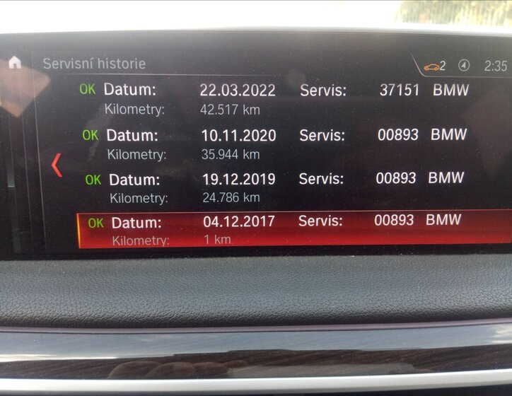 BMW Řada 7 Sedan / Limuzína 3,0 l 235 kw