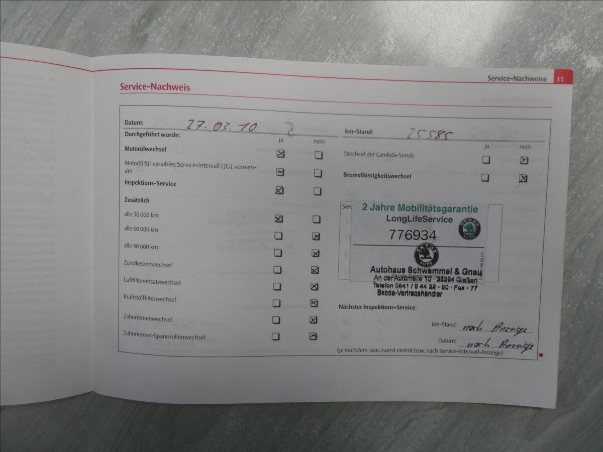 Škoda Fabia Kombi 1,4 l 63 kw