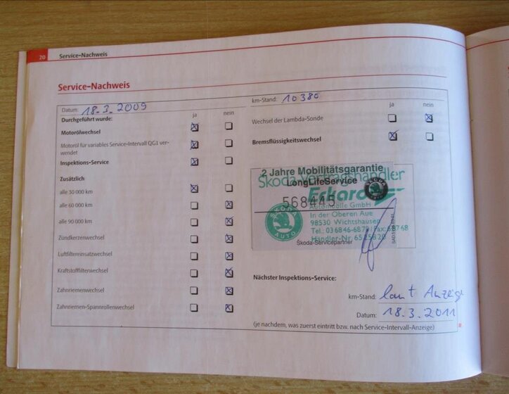 Škoda Octavia Liftback 1,6 l 75 kw