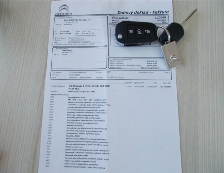 Citroën C3 Aircross SUV / Terénní 1,2 l 81 kw