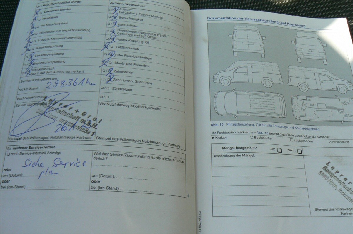 Volkswagen Transporter Sklápěč 2,0 l 103 kw