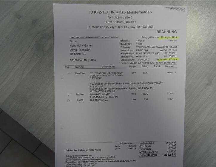 Volkswagen Transporter 42