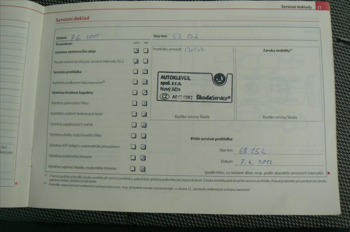 Škoda Fabia Kombi 1,6 l 55 kw