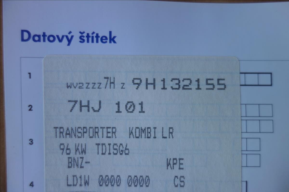 Volkswagen Transporter Kombi 2,5 l 96 kw