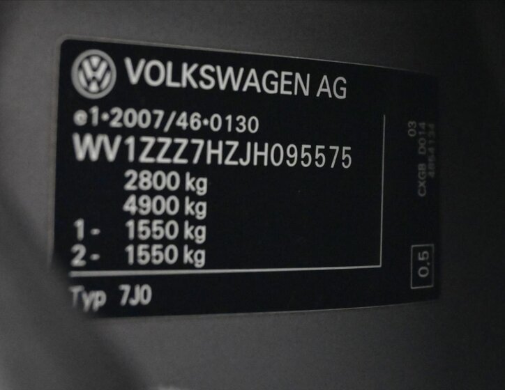 Volkswagen Transporter Skříň 2,0 l 75 kw