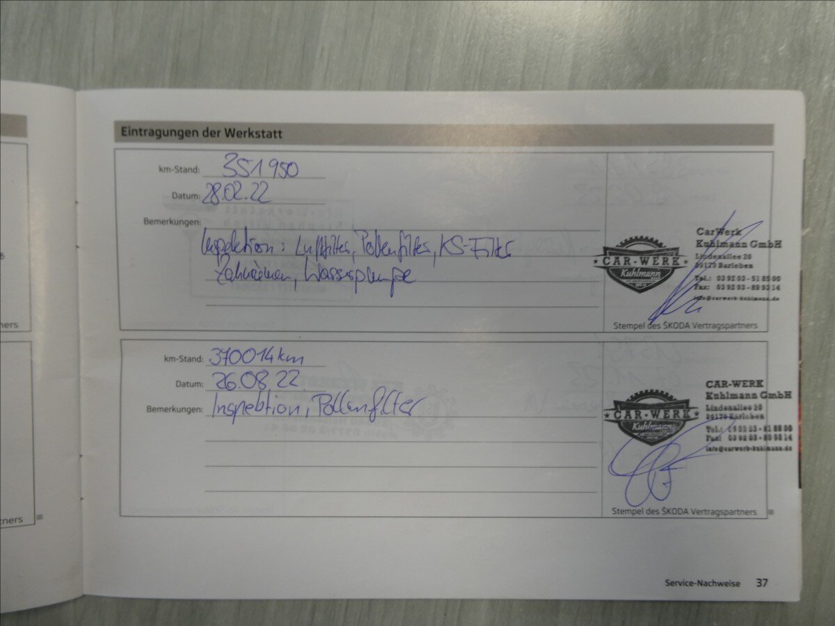 Škoda Octavia Kombi 2,0 l 103 kw