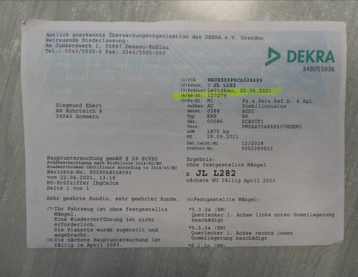 Audi A3 Hatchback 1,6 l 77 kw