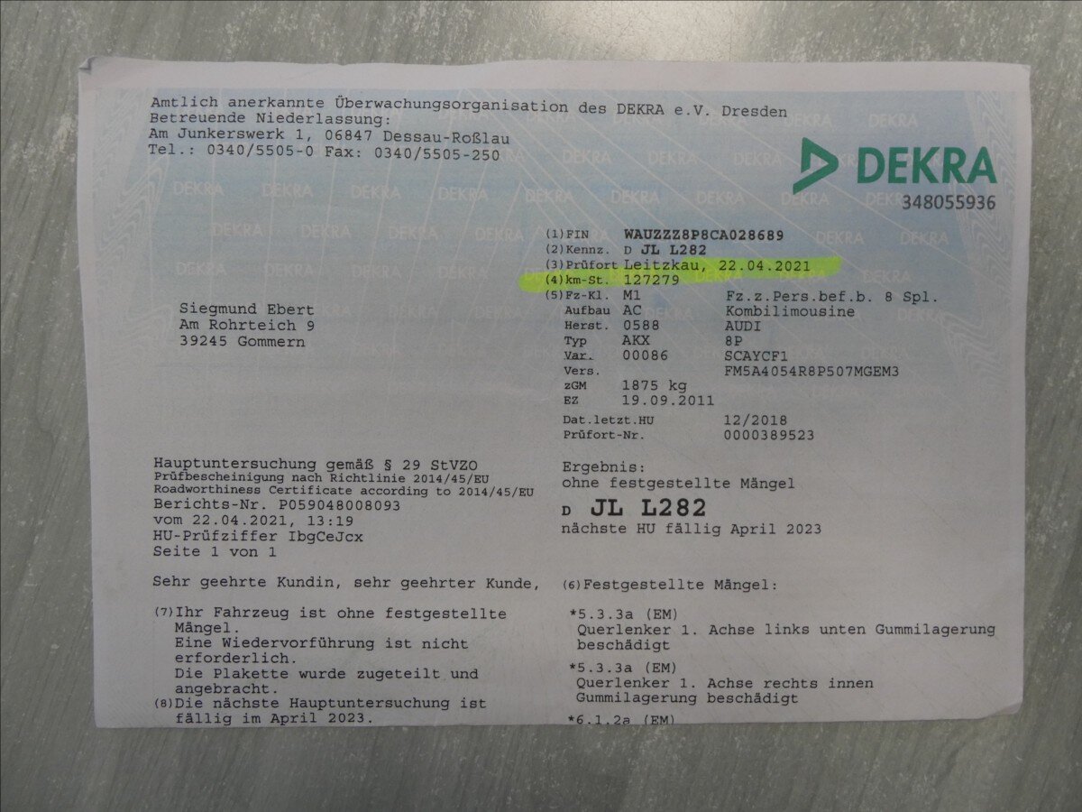 Audi A3 Hatchback 1,6 l 77 kw